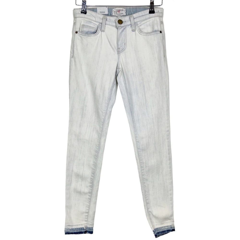 Current/Elliott NWT Women's Size 25  The Stiletto Release Hem Jeans Light Wash